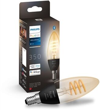 hue WA 4.9W Fil Candle E14 1P EU (Schwarz)