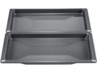 Bosch HEZ530000 - 2 Universalpfannen (Schwarz)