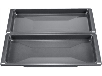 Bosch HEZ530000 - 2 Universalpfannen (Schwarz)