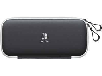 Nintendo Tasche & Schutzfolie (schwarz/weiss)