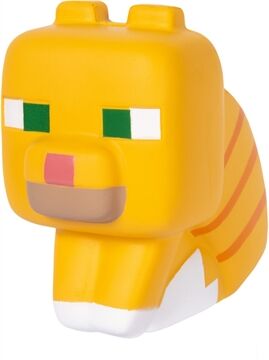 JUSTTOYS Minecraft Mega SquishmeS2 Katze (braun)