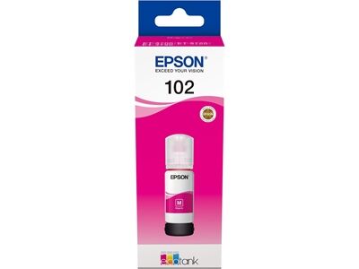 Epson 102 EcoTank Magenta ink bottle (rot)
