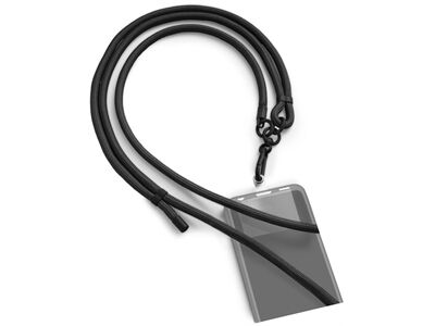 Hama Handyband zum Umhängen (2m) (Schwarz)
