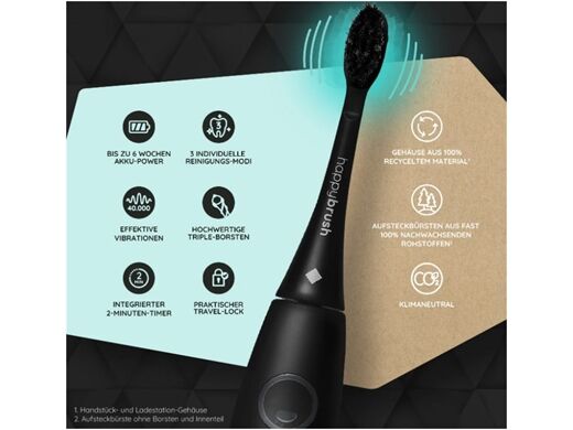 happybrush ECO VIBE 3 Starterkit + 4 Refills