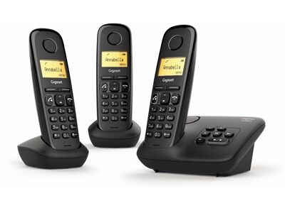 Gigaset A 270 A Trio (Schwarz)