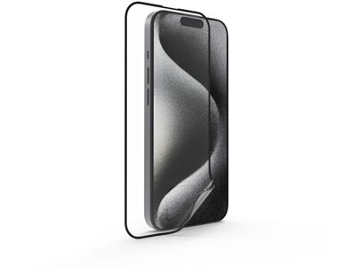 Hama Schutzglas Super Hybrid für iPhone 15 Pro Max (transparent)