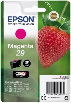 Epson Ink/29 Strawberry 3.2ml MG (rot)
