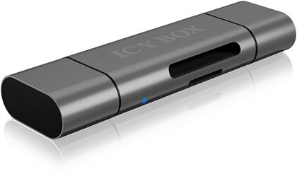 Icy Box External Card Reader with Multi-USB (IB-CR200-C) (anthrazit)
