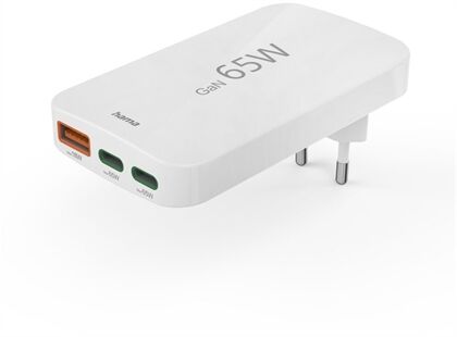 Hama Schnellladegerät (65W) (weiss)