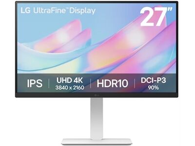 LG UltraFine 27US550-W (schwarz + weiß)