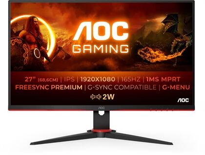 AOC 27G2SPAE/BK (schwarz/rot)