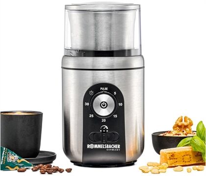 Rommelsbacher EGK250 Gewürz-/Kaffeemühle (edelstahl schwarz)