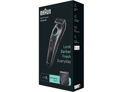 Braun BT3421 BeardTrimmer (Schwarz)