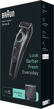 Braun BT3421 BeardTrimmer (Schwarz)