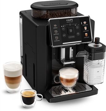 Krups EA9128D Sensation & Milk (Schwarz)