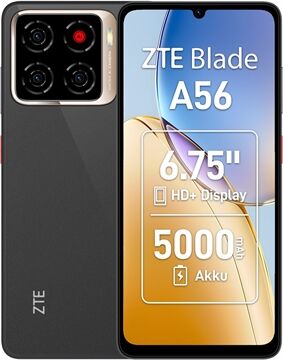 ZTE Blade A56 (64GB) (Schwarz)