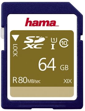 Hama SDXC 64GB Class 10