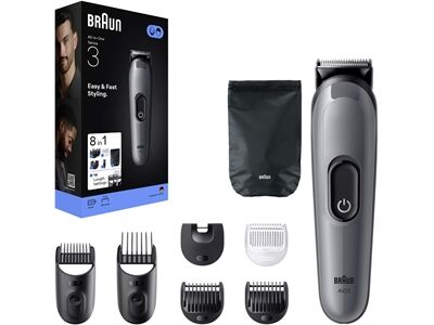 Braun AIO3540 All-In-One Style Kit (moonstone grey)