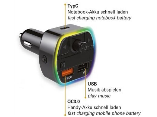 Transmedia FM Bluetooth Transmitter MT2