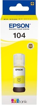 Epson 104 EcoTank (65ml) (gelb)
