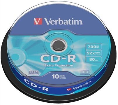 VERBATIM GMBH 43437 CD-R 700MB 10ER 52X