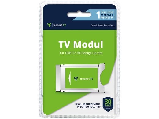 FREENET TV CI+ MODUL FÜR DVB-T2 INCL. 1 MONAT