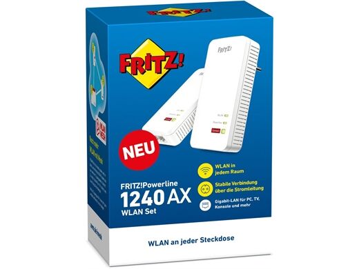 AVM FRITZ!Powerline 1240 AX WLAN Set