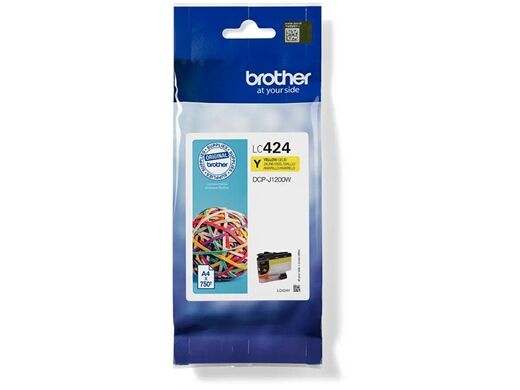 Brother Yellow ink crtdg sgl pk Prints 75