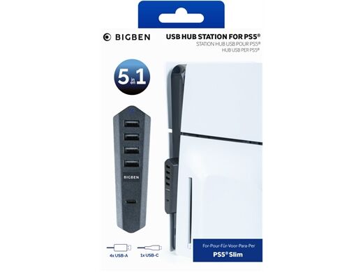 bigben USB-Hub [black] PS5 Slim
