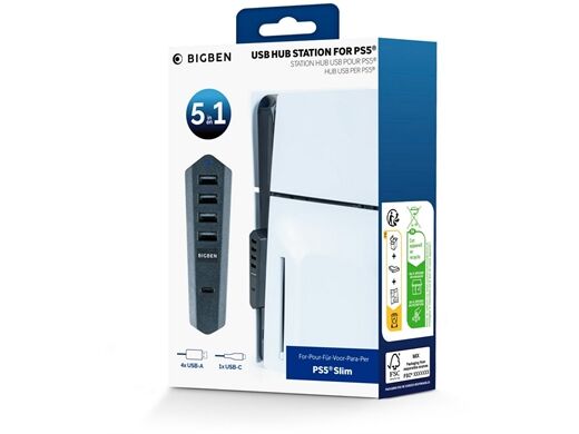 bigben USB-Hub [black] PS5 Slim