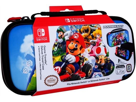 bigben Switch Travel Case Mario Kart NNS50GR