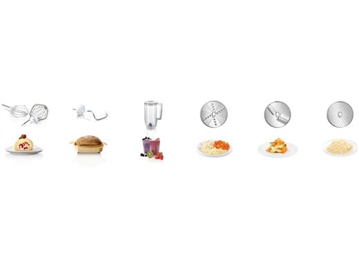 Bosch MUM58L20 mineral Grey/Silber