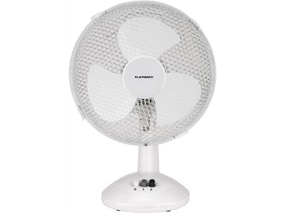 KLARBACH VT 33058we  Tischventilator 23 cm (weiss)
