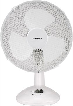 KLARBACH VT 33058we  Tischventilator 23 cm (weiss)