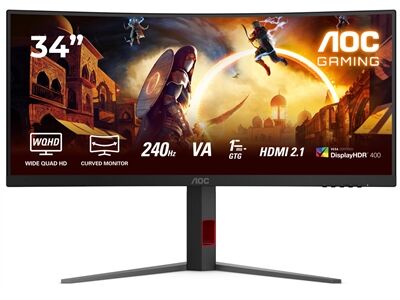 AOC CU34G4Z (schwarz/rot)
