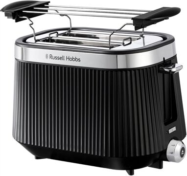 Russell Hobbs Bronte 2 Scheiben Toaster (Schwarz)