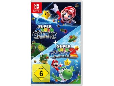 Nintendo Super Mario Galaxy + Galaxy 2 (Schwarz)