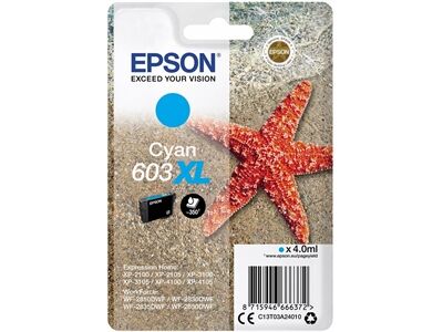 Epson 603XL (4,0ml) CY (cyan)
