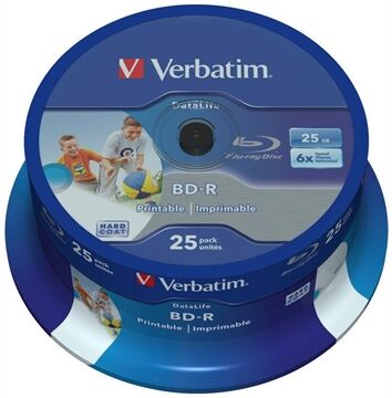 Verbatim Single Layer Datalife HTL (25GB) 6x Blu-ray Disc