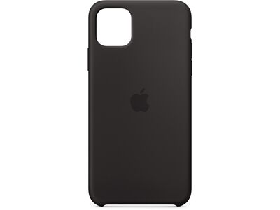 Apple Silikon Case für iPhone 11 Pro Max (Schwarz)
