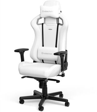 noblechairs EPIC Gaming-Stuhl - White Edition (weiss)