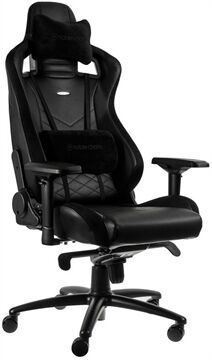 noblechairs EPIC Gaming Stuhl - schwarz (Schwarz)