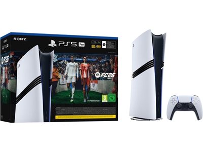 Sony PlayStation 5 Pro inkl. EA FC 26 (Schwarz)