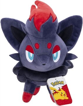 JAZWARES Zorua Plüsch (20cm) (Schwarz)