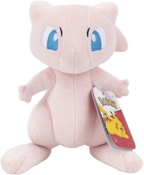 JAZWARES Mew Plüsch (20cm) (Schwarz)