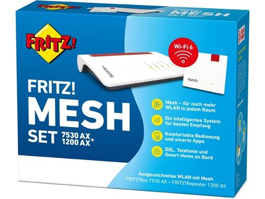 AVM FRITZ! Mesh Set 7530 AX + 1200 AX