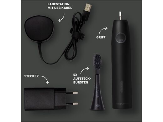 happybrush ECO VIBE 3 Starterkit + 4 Refills
