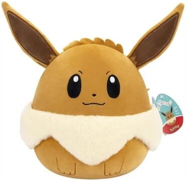 JAZWARES Pokémon SM Evoli (25cm) (Schwarz)