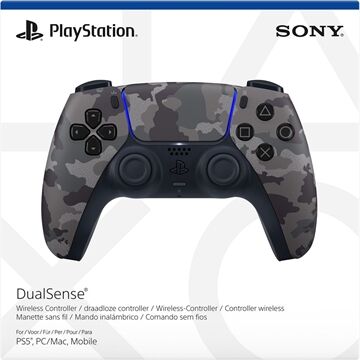 Sony DualSense Wireless-Controller (grey camo)