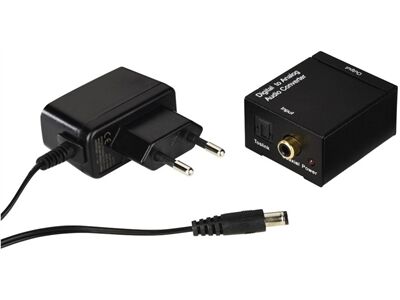 Hama AC80 Audio-Konverter (Schwarz)